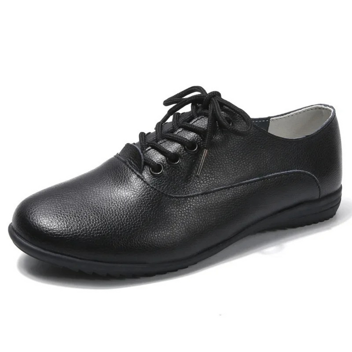 Dam Ortopediska Lace-Up Shoes med Andningsbar Sula