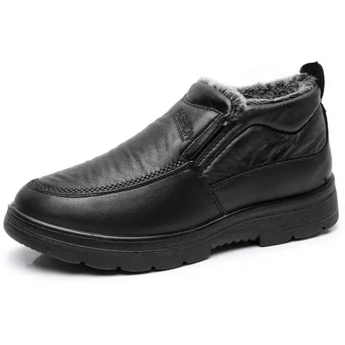 Herr Slip-On Ankelstövlar med Varm Foder och Halkskydd