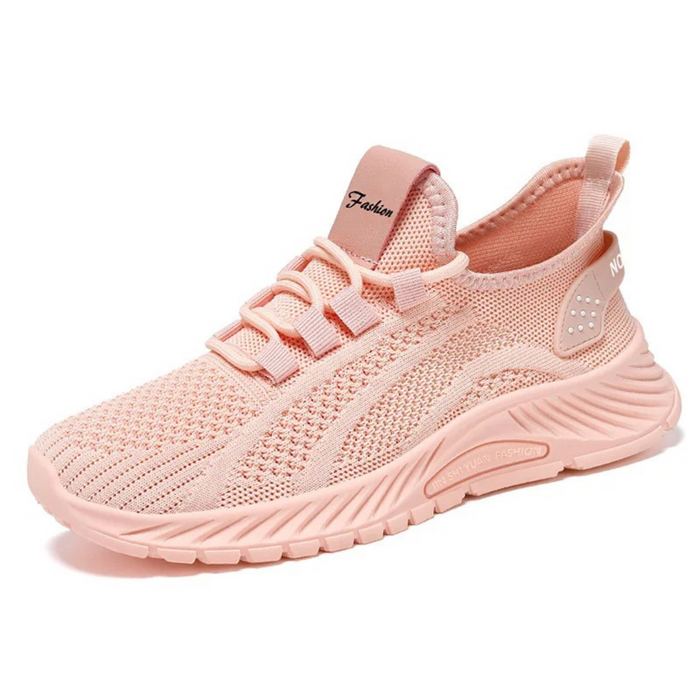 Dam Ortopediska Sneakers Lätta Mesh Promenadskor