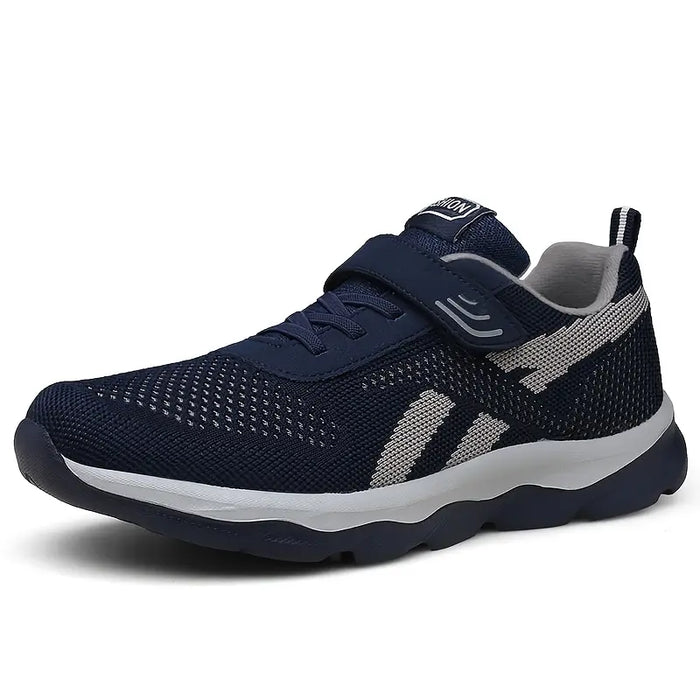 Dam Ortopediska Sneakers med Kardborreband och Mesh