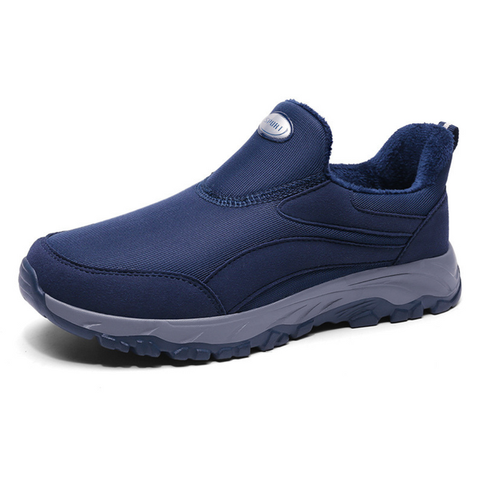 Dam Ortopediska Slip-On Sneakers med Plyschfoder