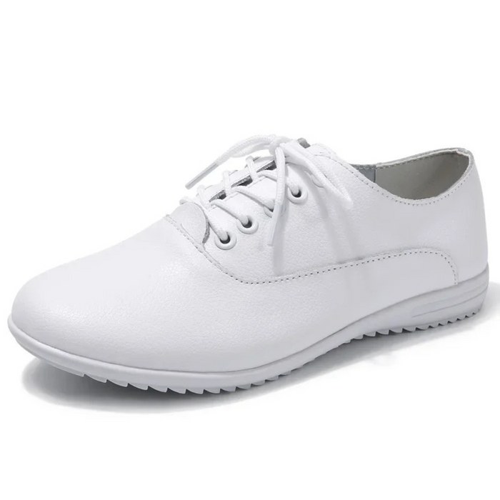 Dam Ortopediska Lace-Up Shoes med Andningsbar Sula