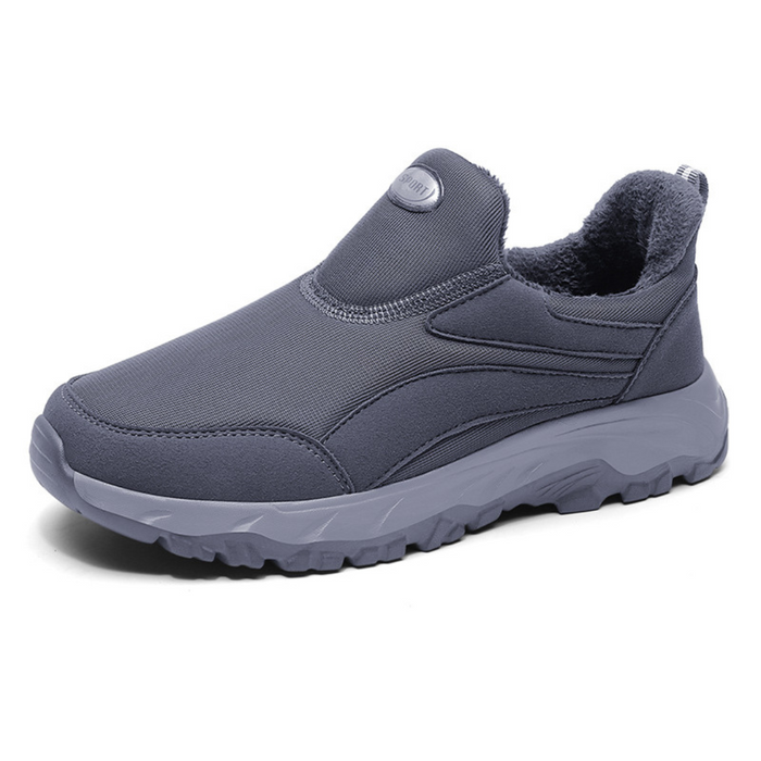 Dam Ortopediska Slip-On Sneakers med Plyschfoder