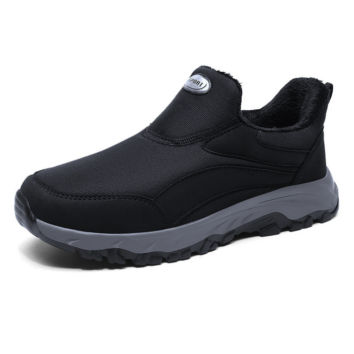 Dam Ortopediska Slip-On Sneakers med Plyschfoder
