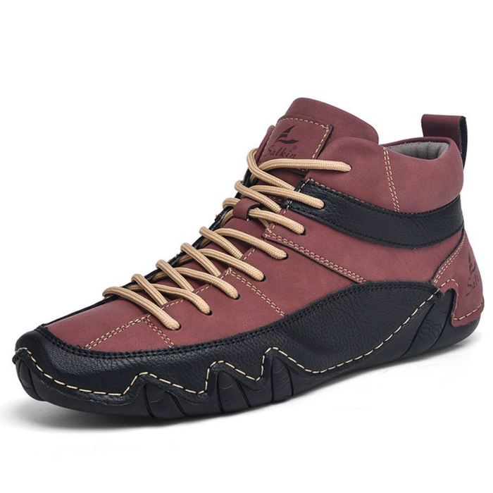 Herr Höga Sneakers med Bred Tåbox Vattentålig