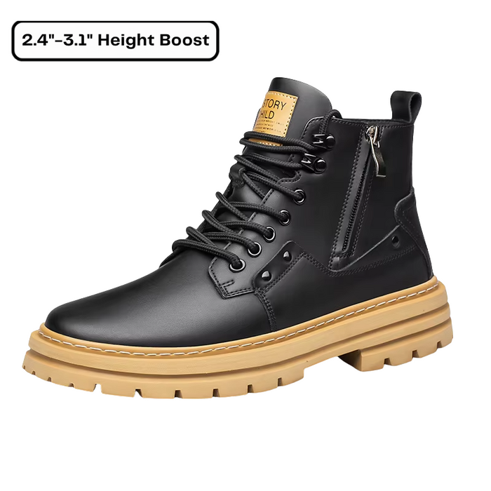 Herr Höjdhöjande Sneakers med Chunky Sula och Snörning