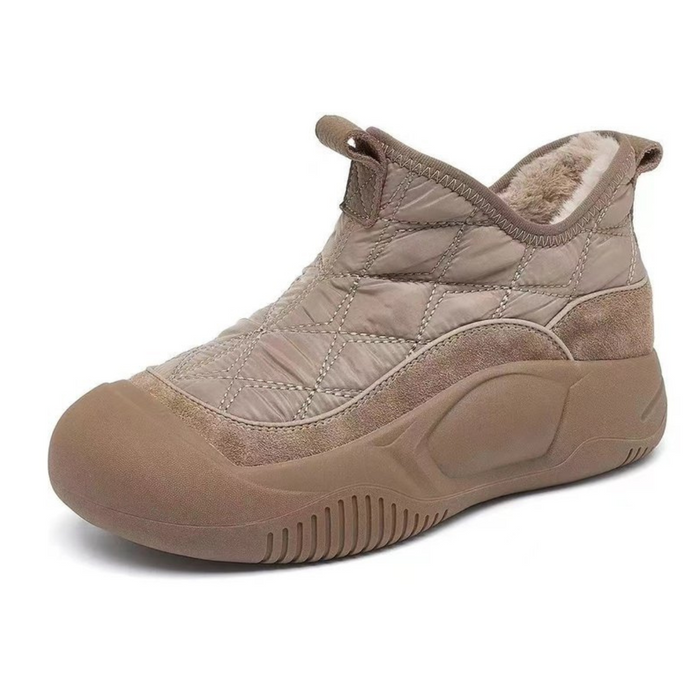 Dam Vinterboots med Fleecefoder och Bred Tåbox