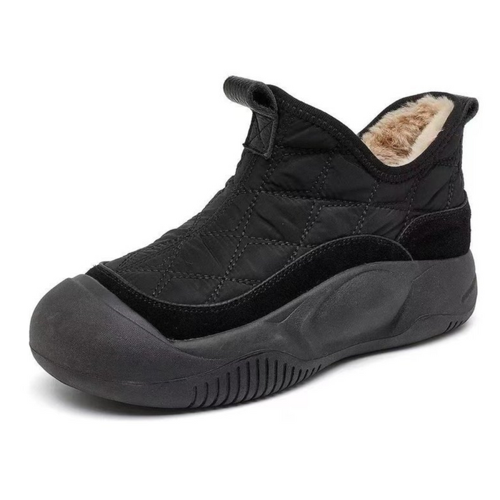 Dam Vinterboots med Fleecefoder och Bred Tåbox