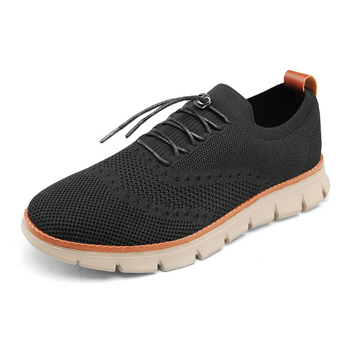 Herre Ortopediska Sneakers med Bred Tåbox och Lätt Sula