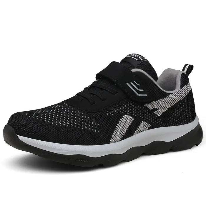 Dam Ortopediska Sneakers med Kardborreband och Mesh
