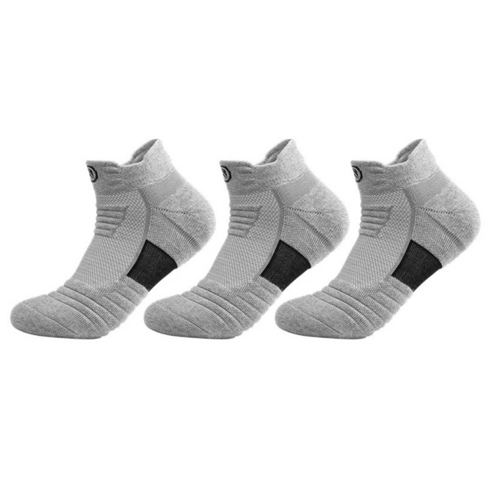Ankelstrumpor med Mesh-Ventilation 3-Pack
