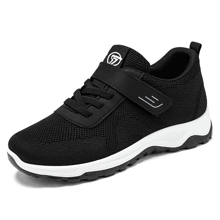 Dam Ortopediska Sneakers med Kardborre och Andningsbar Mesh