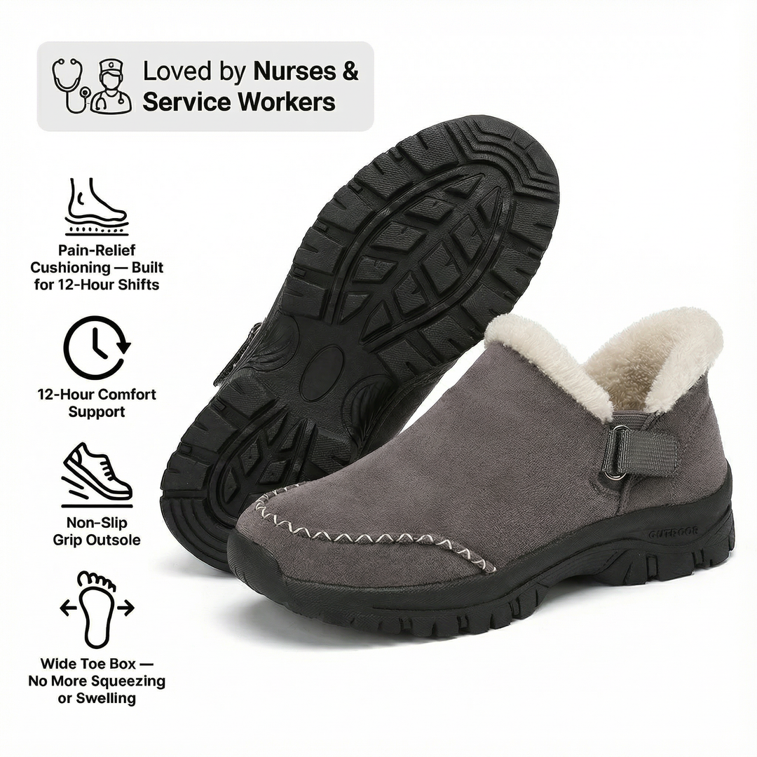 NursePro 12-timmars Skift Träskor — Plantar Fasciit &amp; Hälavlastning för Ryggsmärta, Hallux Valgus &amp; Breda Fötter (BOGO)