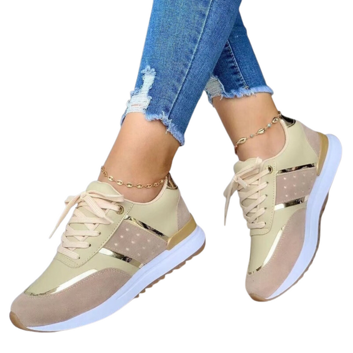 Damers Ortopediska Sneakers med Plattform och Bågsupport