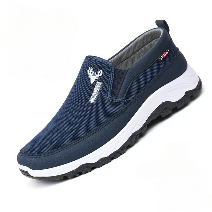 Herrsko Slip-On Valkskor med Halkfri Sula