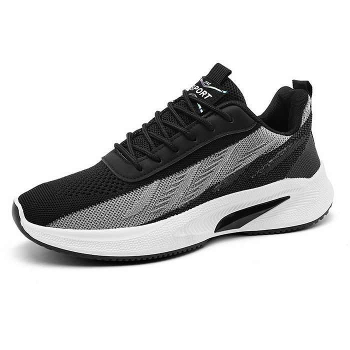 Dam Ortopediska Sneakers med Mesh och Snörning för Promenader