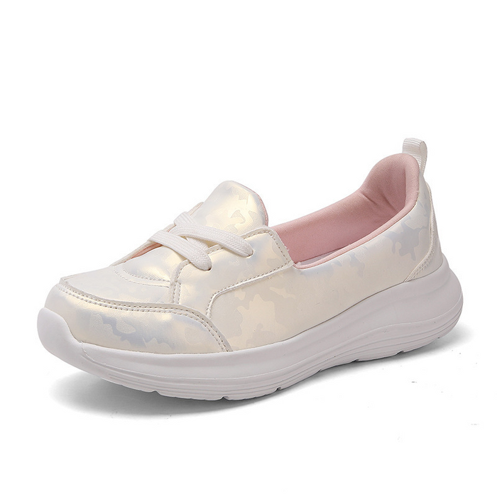 Dam Slip-On Loafers med Ortopedinlägg och Mjuk Sula