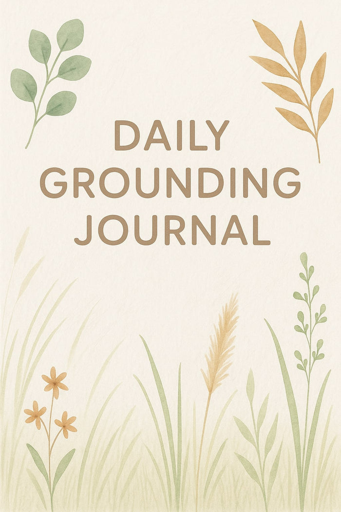 Daglig Grounding Journal med Guidade Övningar