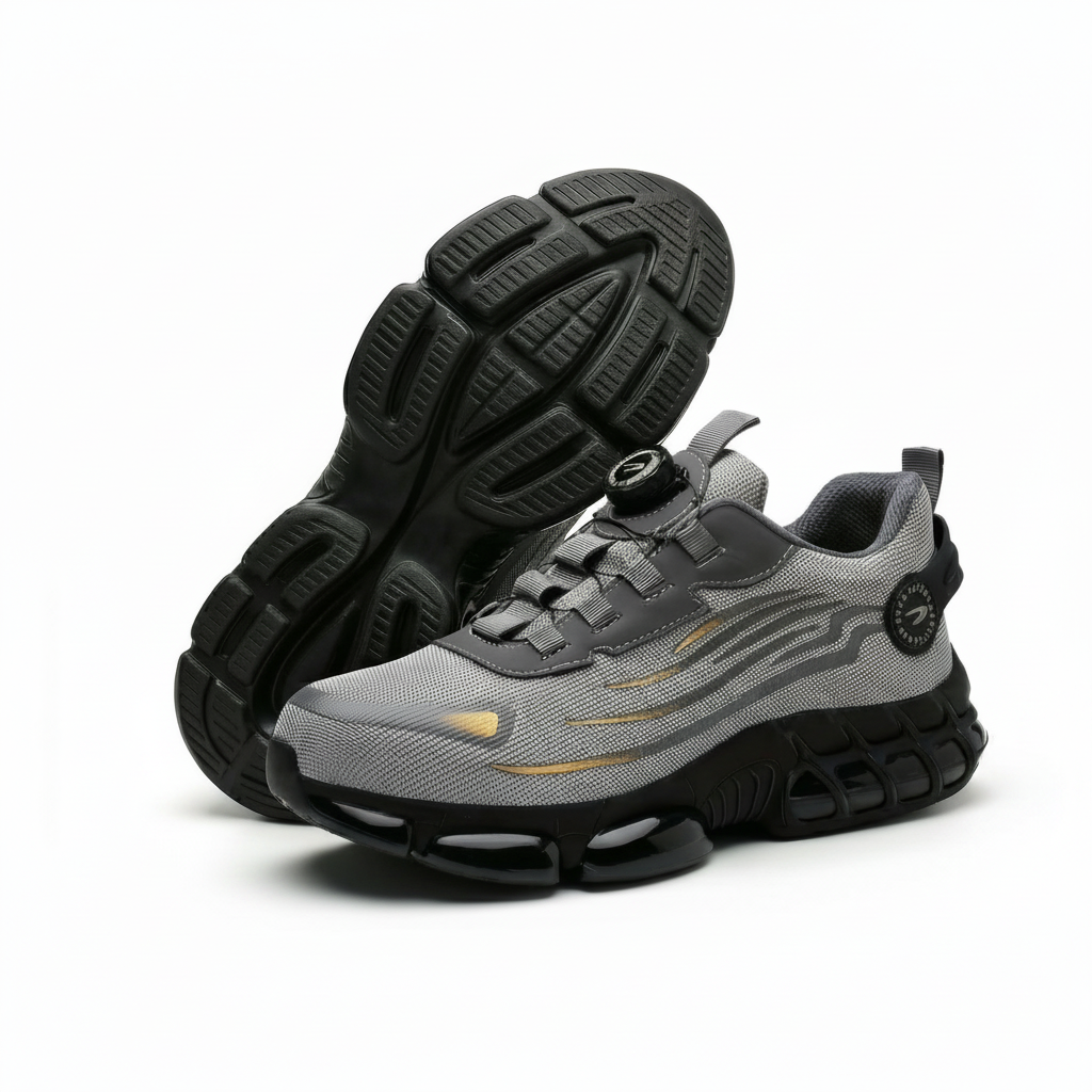 Hälsosamma &amp; Skyddande Ståltå Sneakers