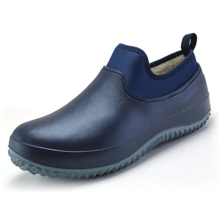 Dam Vattentäta Slip-On Stövlar med Vadderad Foder