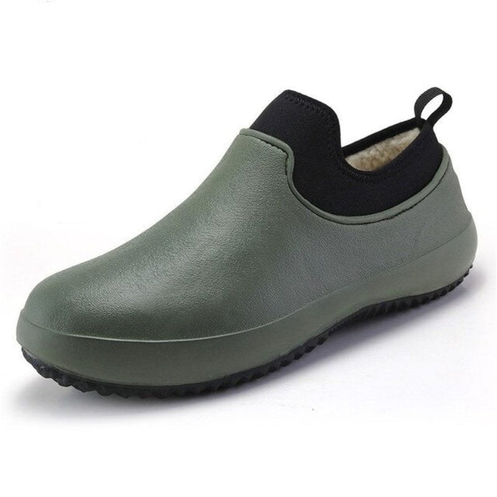 Dam Vattentäta Slip-On Stövlar med Vadderad Foder