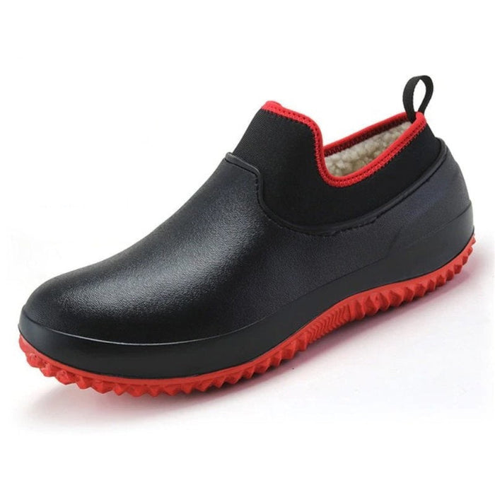 Dam Vattentäta Slip-On Stövlar med Vadderad Foder