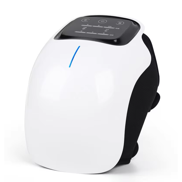Smart Knämassager med Värme LED-Pekskärm Vibration