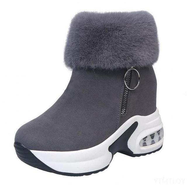 Dam Ortopediska Fotledsboots med Bågstöd och Varm Foder