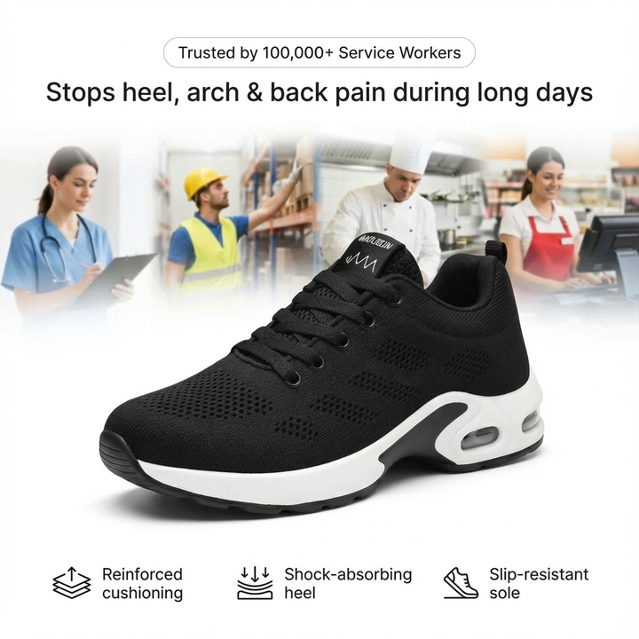 Orthora Pro – 12-timmars bekväma skor för lindring av häl- och plantarfasciit (Unisex) (Köp en, få en gratis)