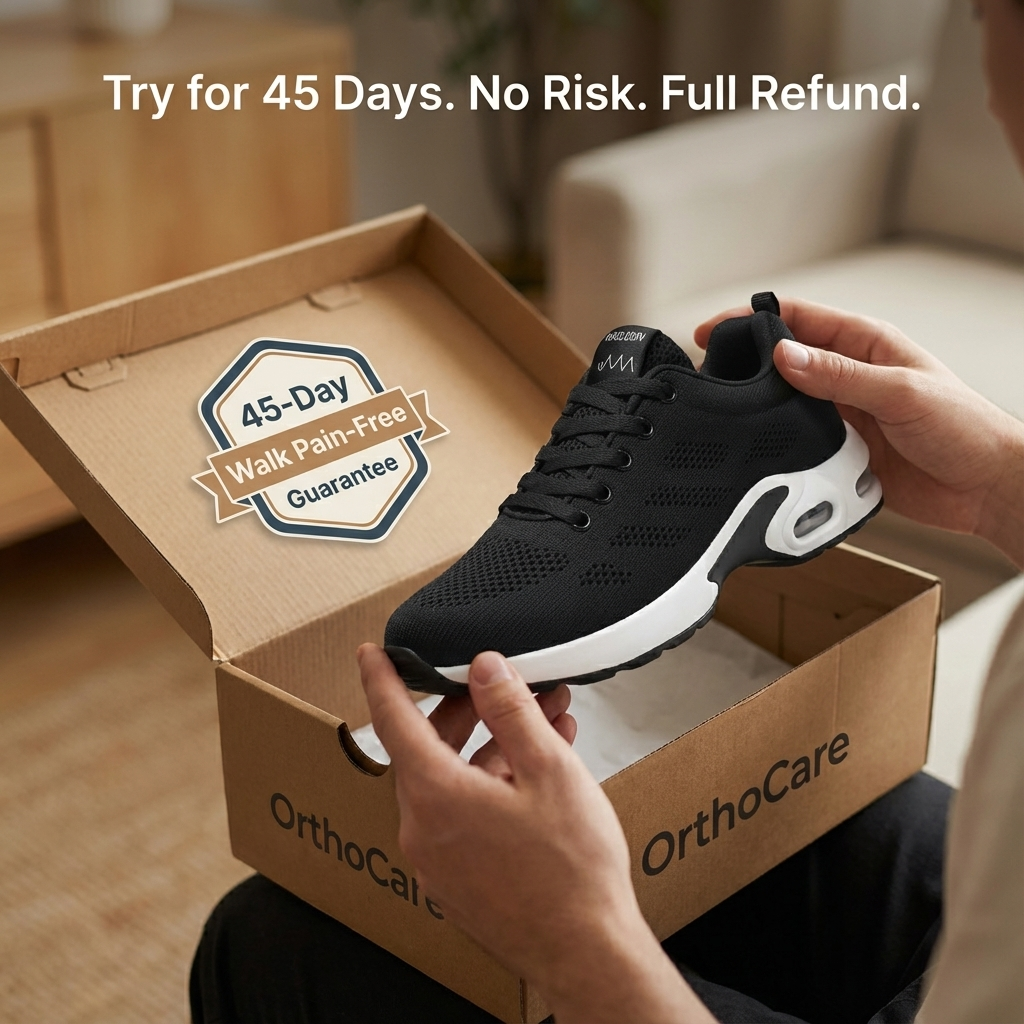 Orthora Pro – 12-timmars Skor för Smärtlindring i Fot, Knä &amp; Rygg hela dagen (BOGO)