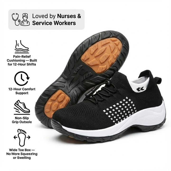 ShiftPro – 12-Timmars Komfortskor för Häl- &amp; Plantar Fasciit Lindring (BOGO)