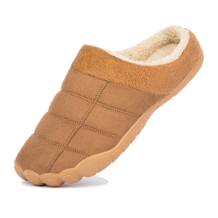 Herr Tofflor Fuskpäls Fôr Fleecekant Varm Vinter