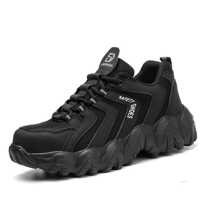 Herr Reflekterande Sneakers med Stålhätta och Halkskydd