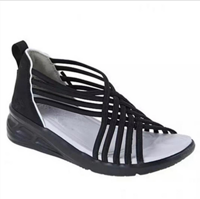 Dam Strappy Sandaler Lätta med Bågsupport för Promenader